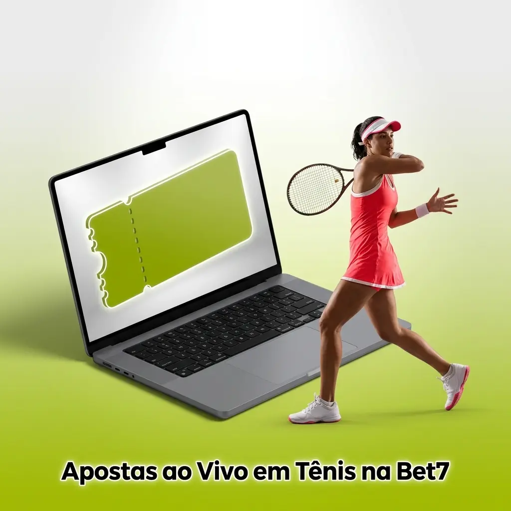 Apostas ao vivo em tênis na Bet7 com odds atualizadas em tempo real para torneios ATP e WTA