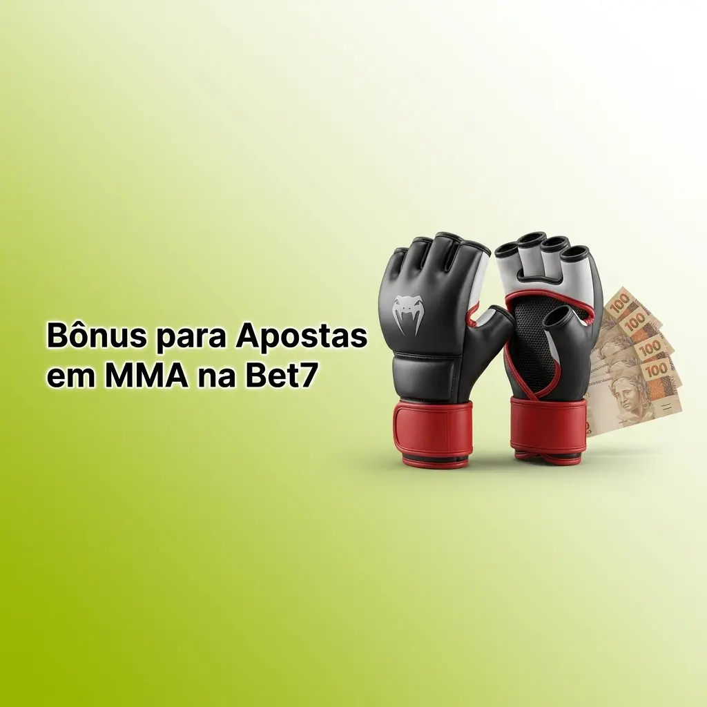 Bônus de boas-vindas Bet7 para apostas em MMA, UFC e ONE Championship com requisitos de rollover