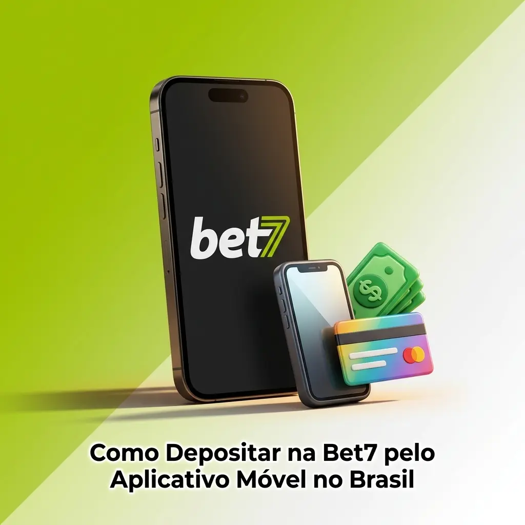 Passo a passo para depositar na Bet7 pelo aplicativo móvel no Brasil usando PIX, Monetix ou criptomoeda