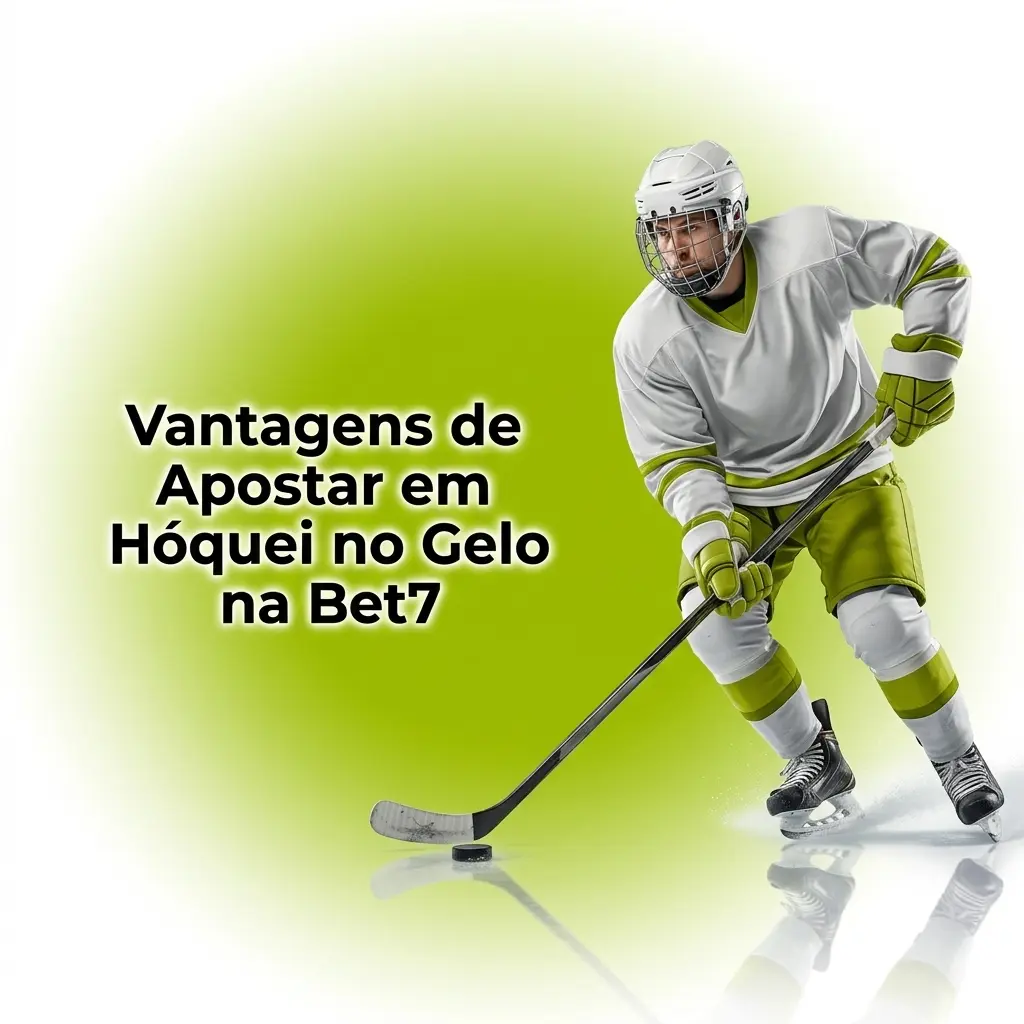 Vantagens de apostar em hóquei no gelo na Bet7: odds competitivas, mercado ao vivo e cobertura de ligas NHL e KHL